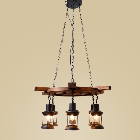 Mason Pendant Lamp Round